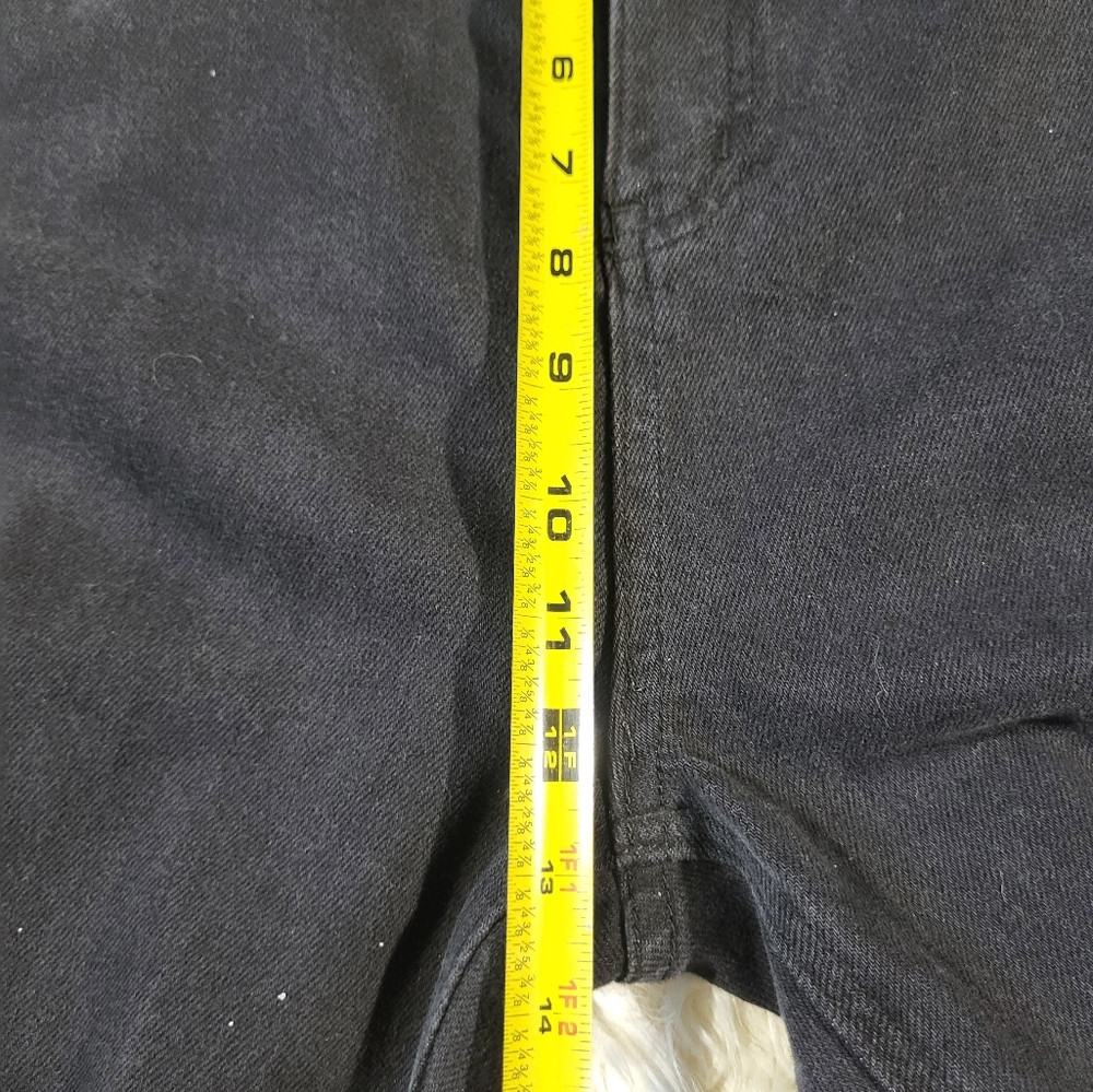 Fashion Brand Company TALL Nap Jeans for big butts black denim Size 1X - Picture 10 of 16